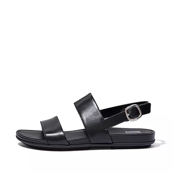 FitFlop GRACIE Läder Sandaler Svarta | 11436366