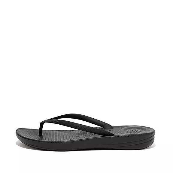 FitFlop IQUSHION Ergonomic Badsandaler Svarta | 87113094