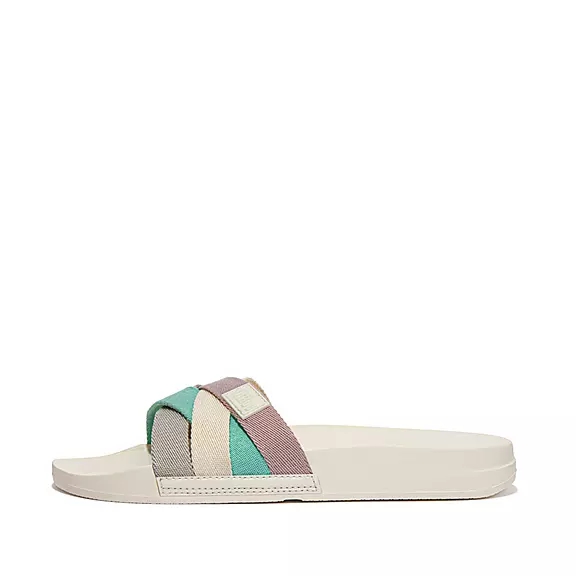 FitFlop IQUSHION Multi-Rem Tofflor Grädde | 95798596