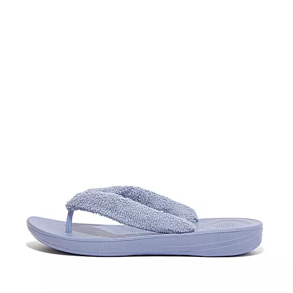 FitFlop IQUSHION Towelling Badsandaler Lavendel | 22781688
