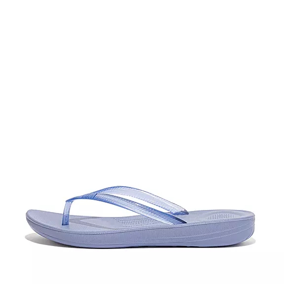 FitFlop IQUSHION Transparent Badsandaler Lavendel | 35234937