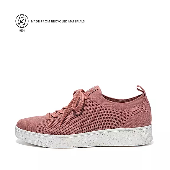 FitFlop RALLY E01 Multi-Knit Sneakers Rosa | 60924797