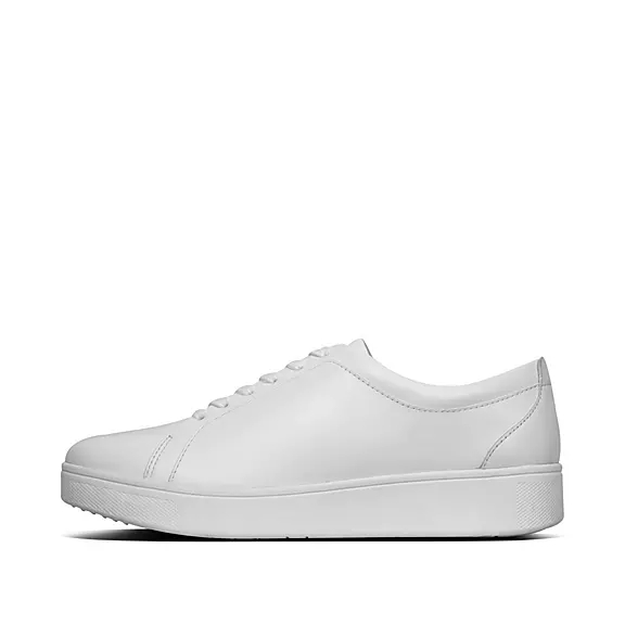 FitFlop RALLY Läder Sneakers Vita | 31044938
