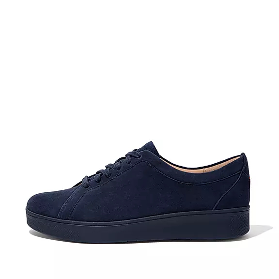 FitFlop RALLY Mocka Sneakers Marinblå | 25147999