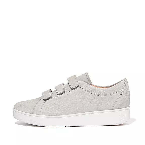 FitFlop RALLY Rem Mocka Sneakers Grå | 74819724