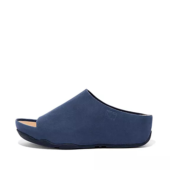 FitFlop SHUV Nubuck Tofflor Marinblå | 40402349