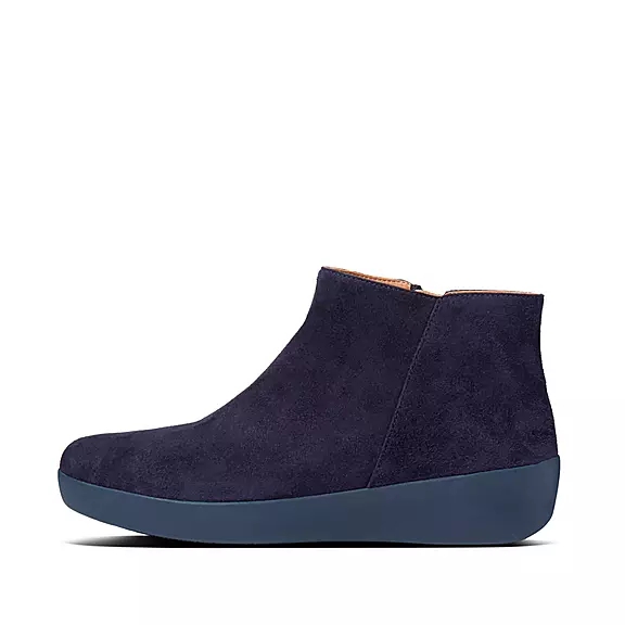 FitFlop SUMI Mocka Stövletter Marinblå | 48751401