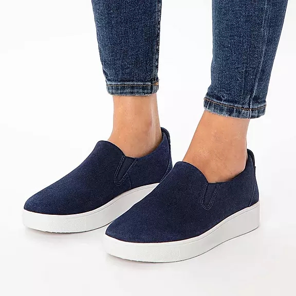 FitFlop SUPERSKATE Loafers Marinblå | 50648690