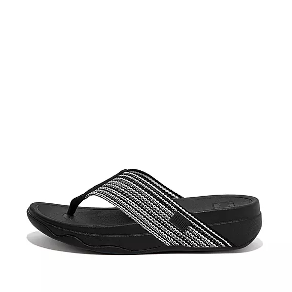 FitFlop SURFA Tåsandaler Svarta | 19961636