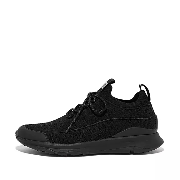 FitFlop VITAMIN FF Knit Sports Sneakers Svarta | 54058267